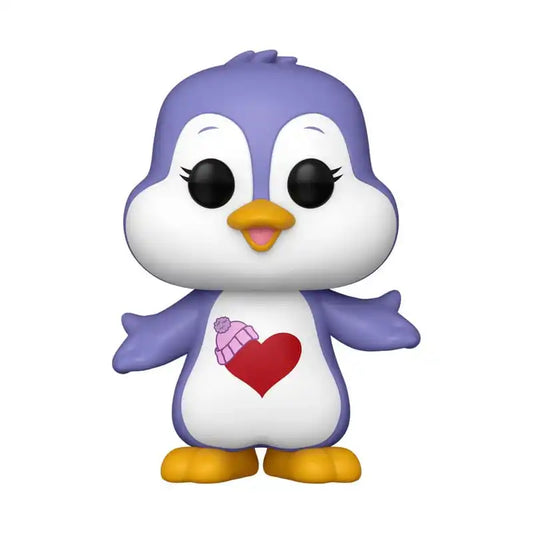 Die Glücksbärchies POP! Animation Vinyl Figur Cozy Heart Penguin 9 cm - Smalltinytoystore
