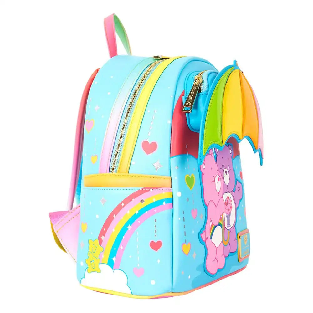 Die Glücksbärchis by Loungefly Mini Rucksack Rainbow - Smalltinytoystore