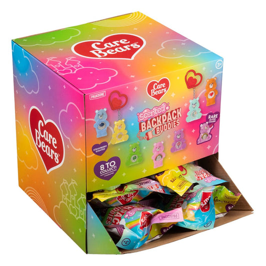 Die Glücksbärchis Taschenanhänger Backpack Buddies Mystery Bags Scented Display (24) - Smalltinytoystore