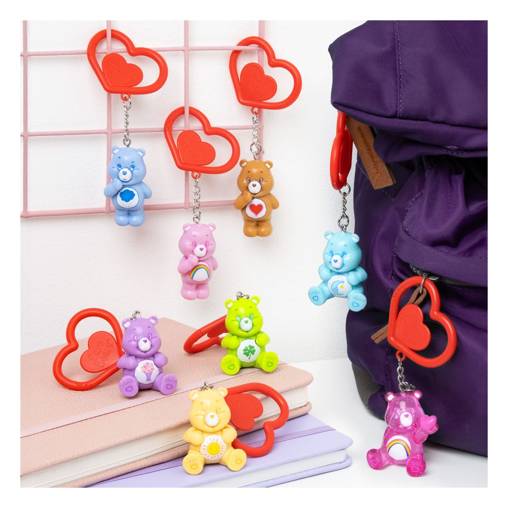 Die Glücksbärchis Taschenanhänger Backpack Buddies Mystery Bags Scented Display (24) - Smalltinytoystore