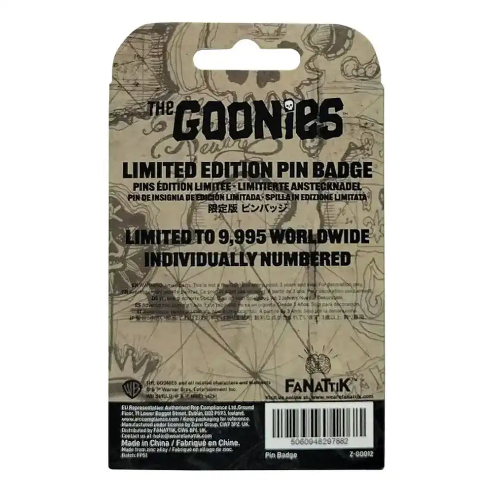 Die Goonies Ansteck-Pin 40th Anniversary Never Say Die - Smalltinytoystore