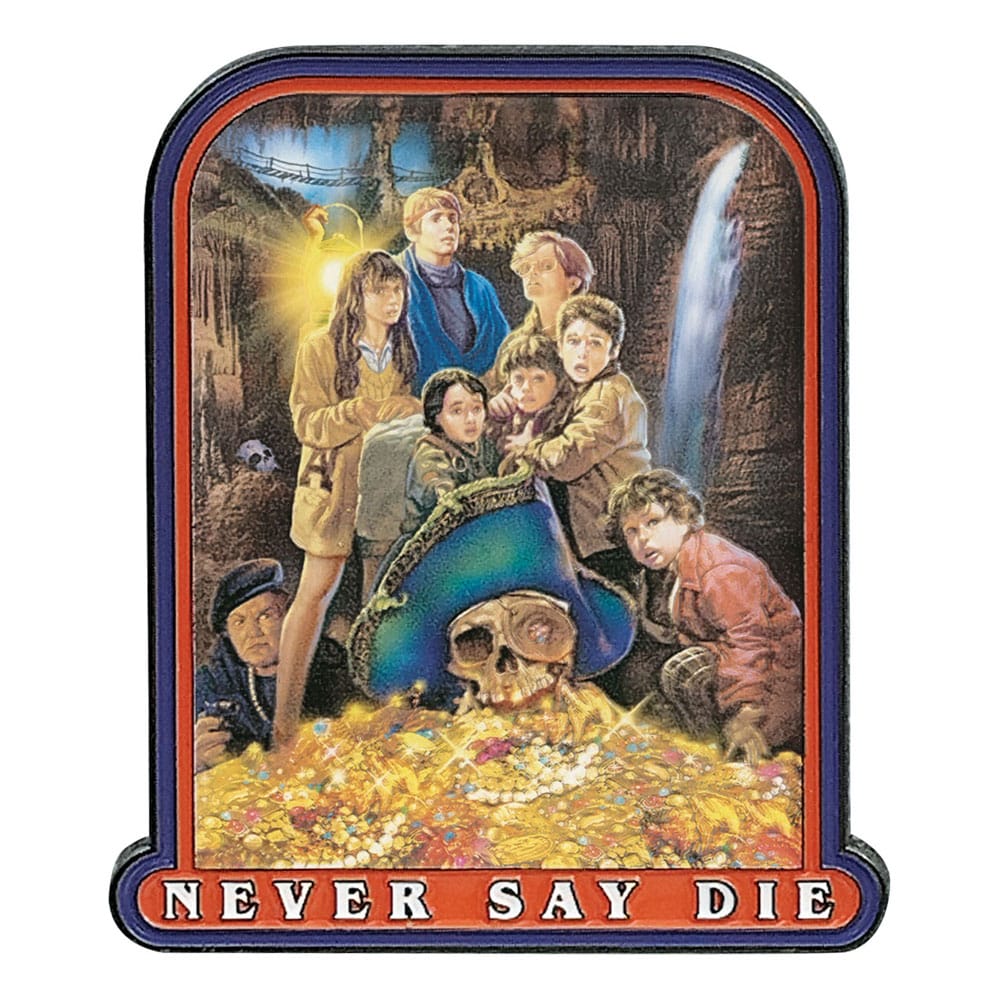 Die Goonies Ansteck-Pin 40th Anniversary Never Say Die - Smalltinytoystore