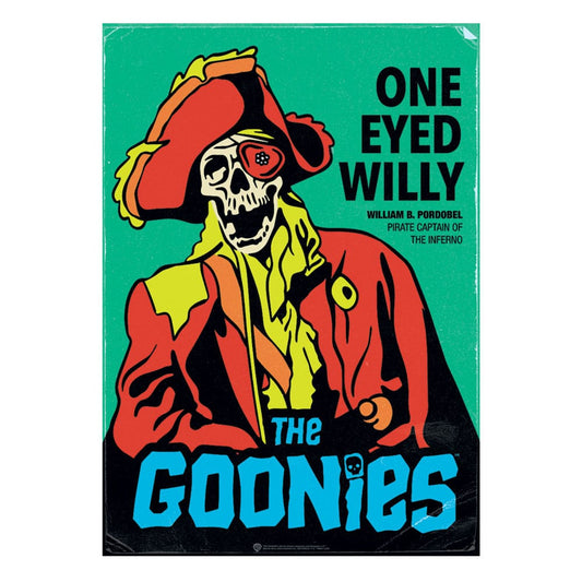 Die Goonies Kunstdruck 40th Anniversary One Eyed Willy Limited Edition 42 x 30 cm - Smalltinytoystore