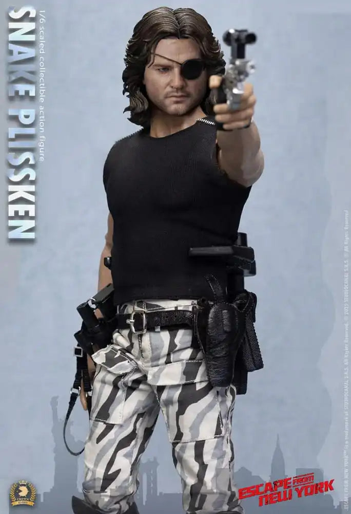 Die Klapperschlange Crown Series Actionfigur 1/6 Snake Plissken (Sculpted Hair Version) 30 cm - Smalltinytoystore