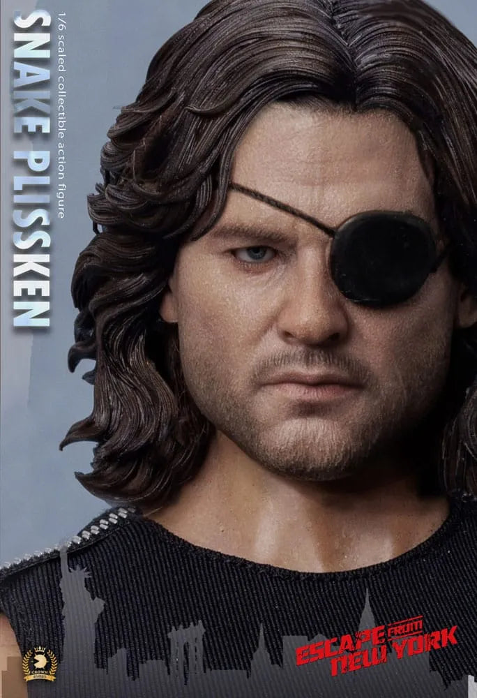 Die Klapperschlange Crown Series Actionfigur 1/6 Snake Plissken (Sculpted Hair Version) 30 cm - Smalltinytoystore