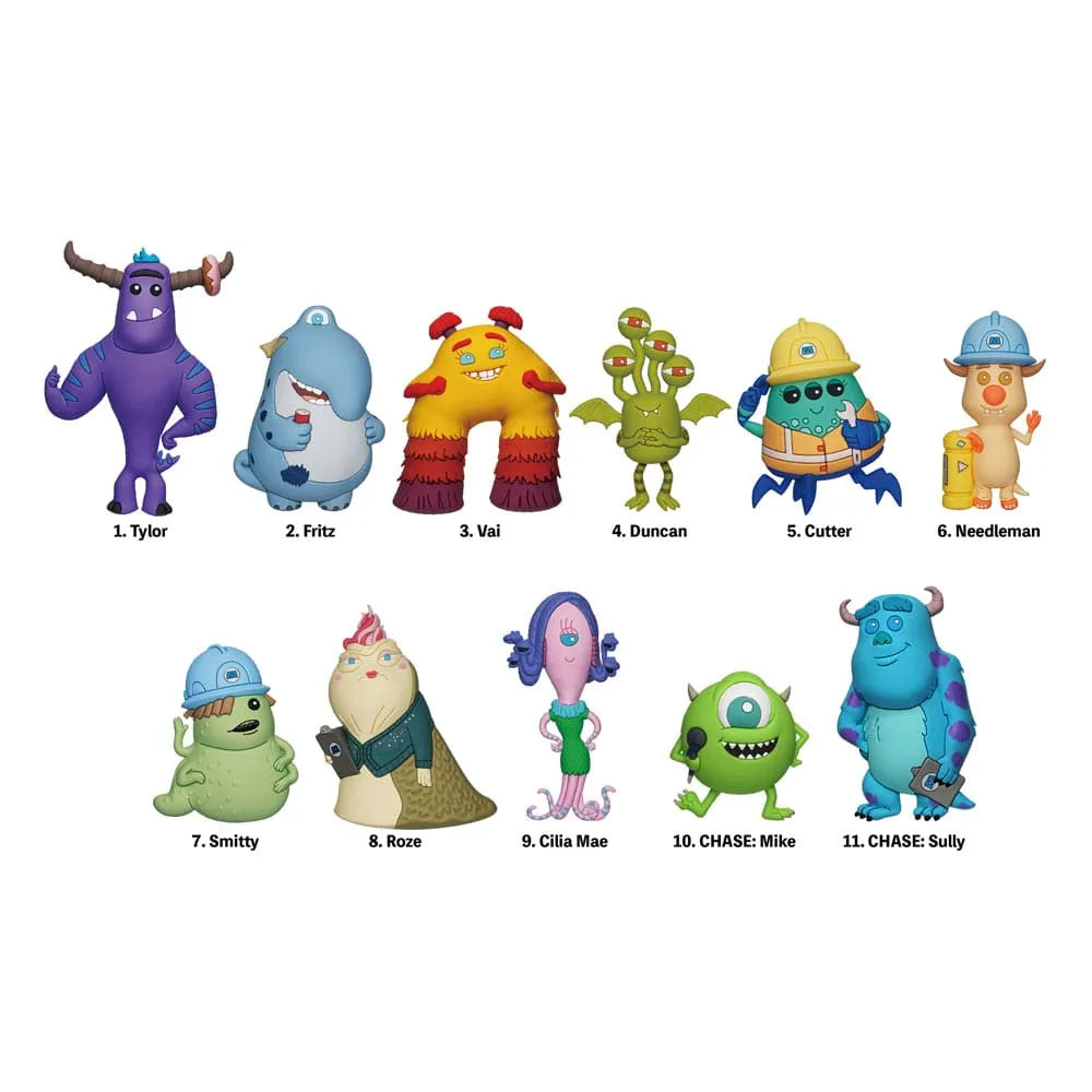 Die Monster AG 3D PVC-Taschenanhänger Series 36 Display (24) - Smalltinytoystore
