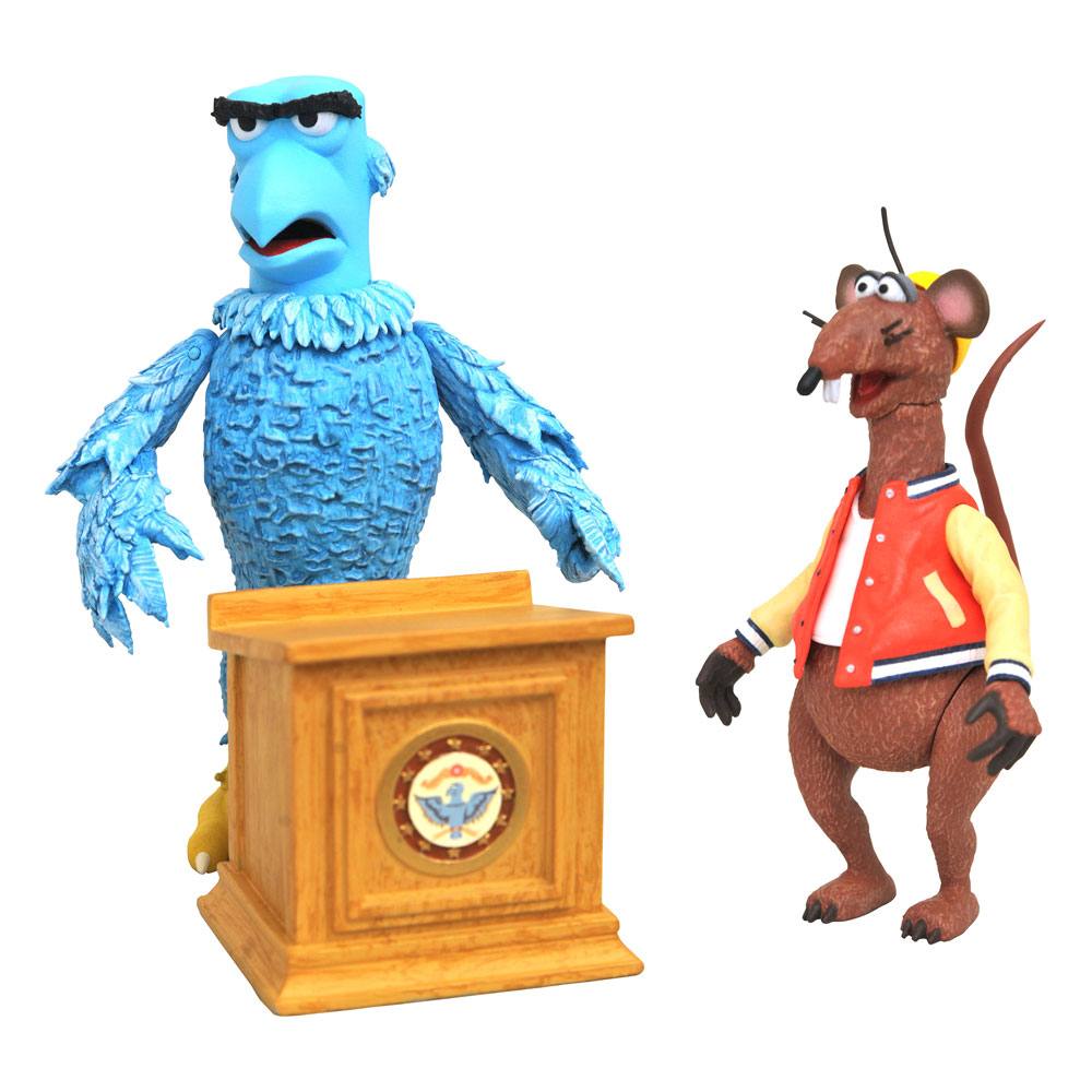 Die Muppets Select Actionfiguren Doppelpack Sam the Eagle & Rizzo the Rat 13 cm - Smalltinytoystore