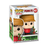 Die Peanuts - Fröhliche Weihnachten POP! Movies Vinyl Figur Charlie Brown 9 cm - Smalltinytoystore