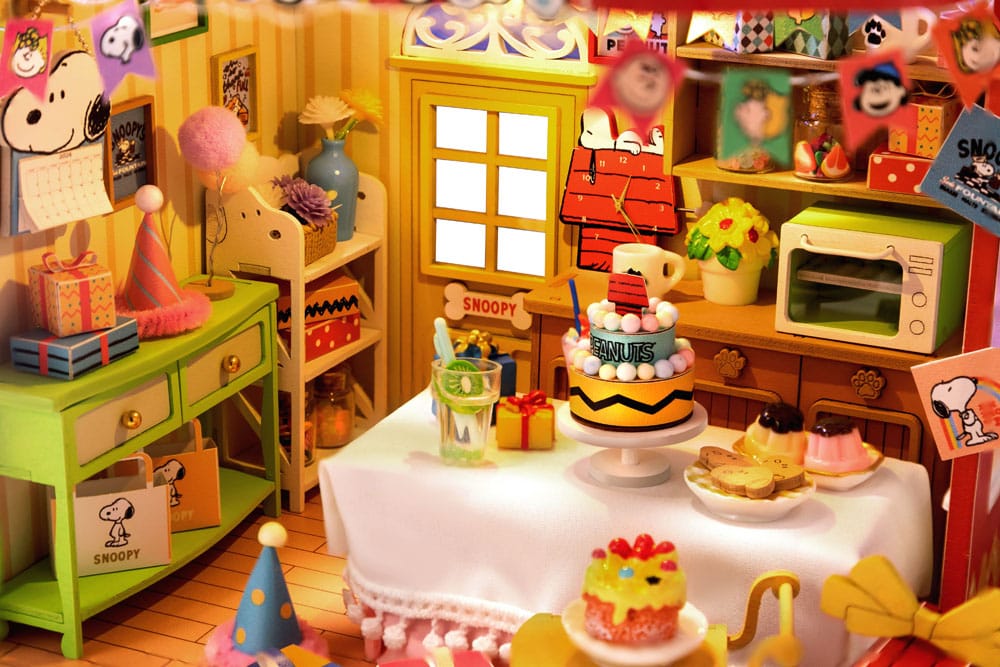 Die Peanuts Puremind Bauset Birthday Party - Smalltinytoystore