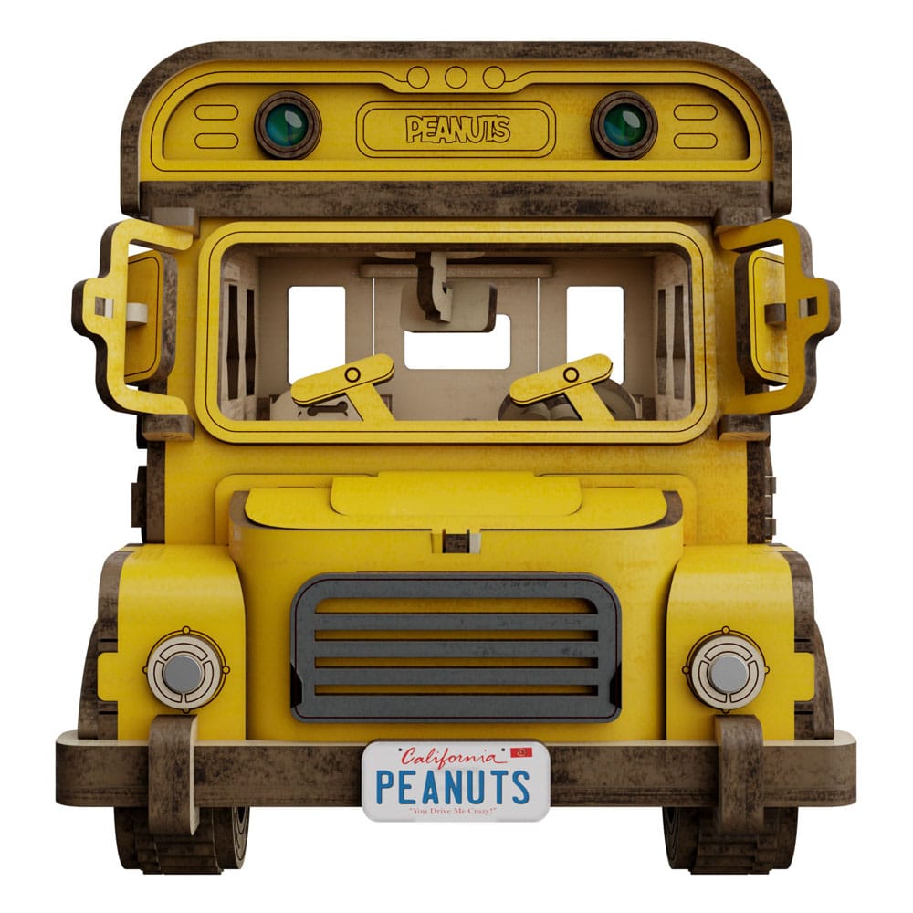 Die Peanuts Puremind Bauset School Bus - Smalltinytoystore