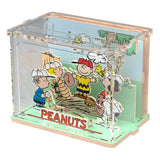 Die Peanuts Puremind DIY Bauset Mini Scene Baseball Time - Smalltinytoystore