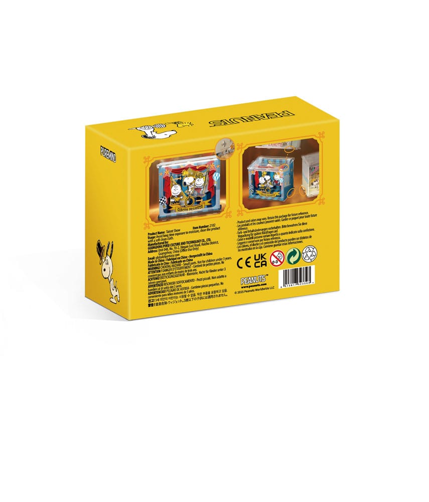Die Peanuts Puremind DIY Bauset Mini Scene Talent Show - Smalltinytoystore
