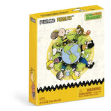 Die Peanuts Puremind Magnet Around the World - Smalltinytoystore