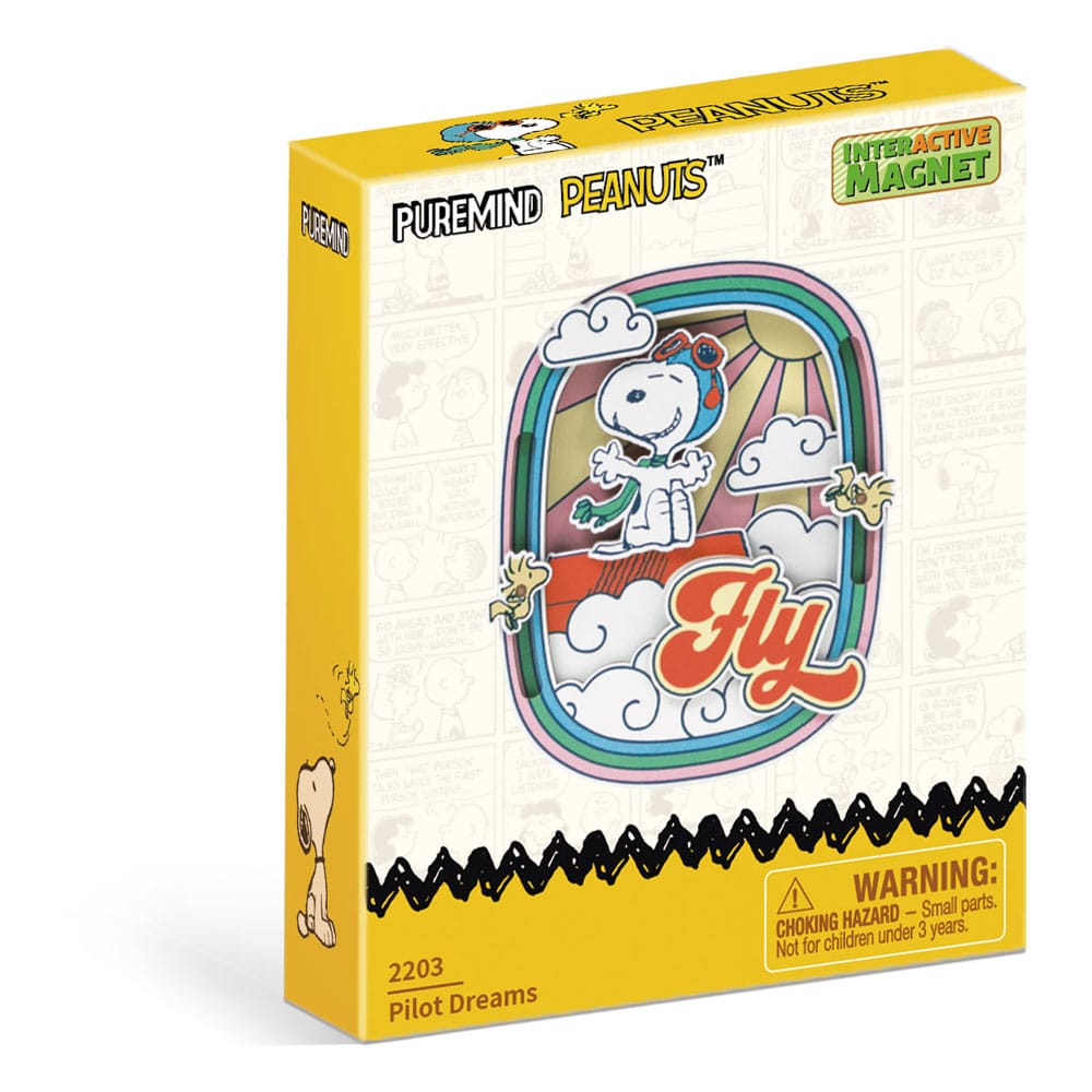 Die Peanuts Puremind Magnet Pilot Dreams - Smalltinytoystore