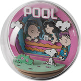 Die Peanuts Puremind Modellbausatz Wooden Theater Globe Cool Pool - Smalltinytoystore