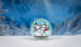 Die Peanuts Puremind Modellbausatz Wooden Theater Globe Snow Drift - Smalltinytoystore