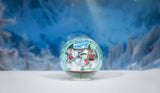 Die Peanuts Puremind Modellbausatz Wooden Theater Globe Snow Drift - Smalltinytoystore
