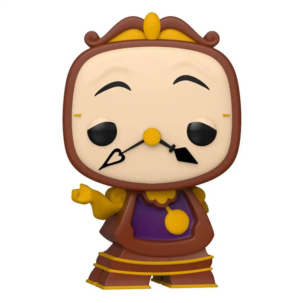 Die Schöne und das Biest POP! Movies Vinyl Figur Cogsworth 9 cm - Smalltinytoystore