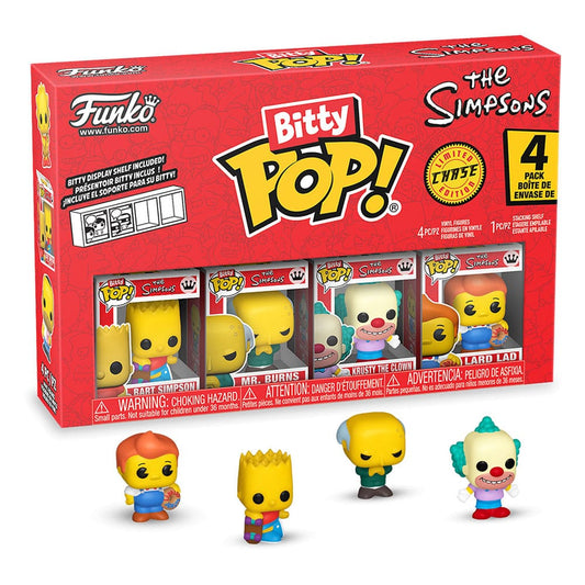 Die Simpsons Bitty POP! Vinyl Figuren 4er-Pack Series 1 2 cm - Smalltinytoystore