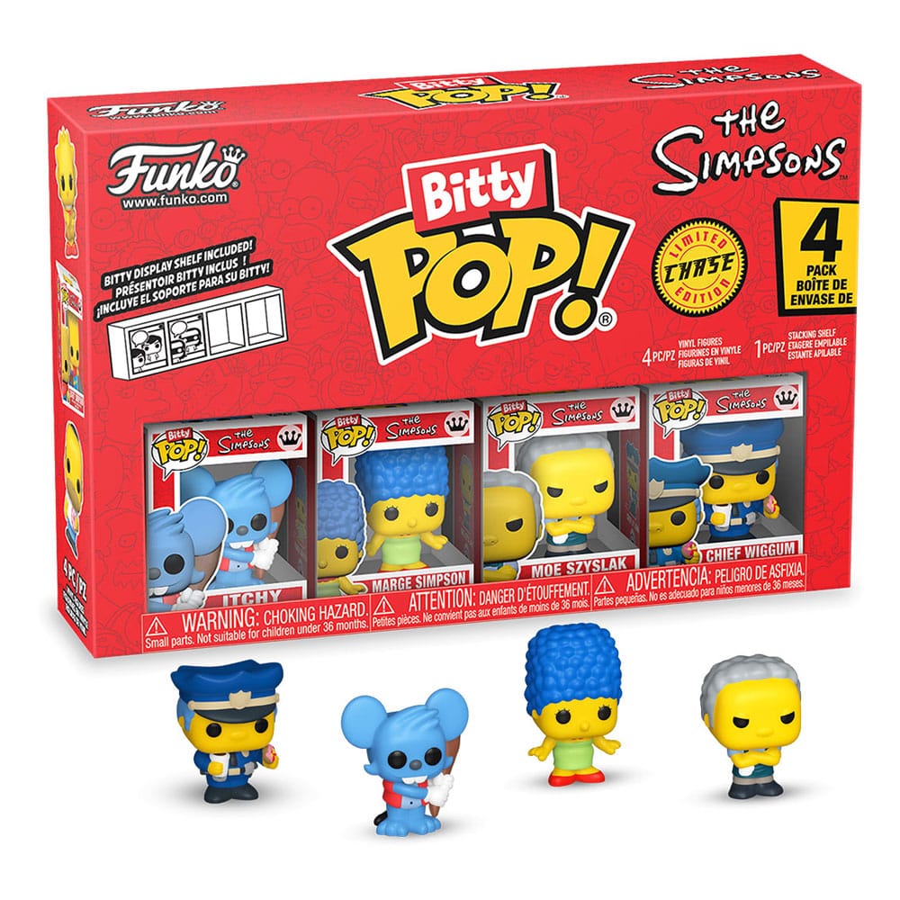 Die Simpsons Bitty POP! Vinyl Figuren 4er-Pack Series 2 2 cm - Smalltinytoystore
