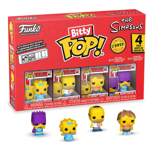 Die Simpsons Bitty POP! Vinyl Figuren 4er-Pack Series 3 2 cm - Smalltinytoystore