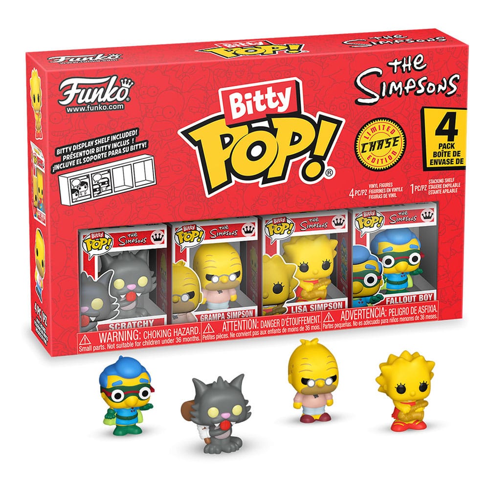 Die Simpsons Bitty POP! Vinyl Figuren 4er-Pack Series 4 2 cm - Smalltinytoystore