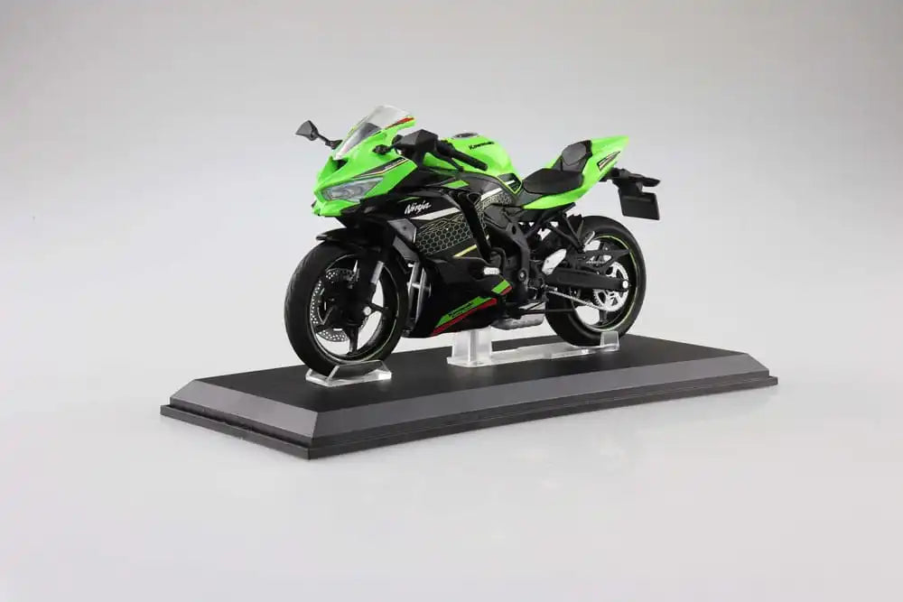 Diecast Bike Series Statue 1/12 Kawasaki Ninja ZX-25R Lime Green×Ebony 16 cm - Smalltinytoystore