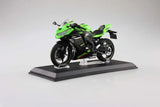 Diecast Bike Series Statue 1/12 Kawasaki Ninja ZX-25R Lime Green×Ebony 16 cm - Smalltinytoystore