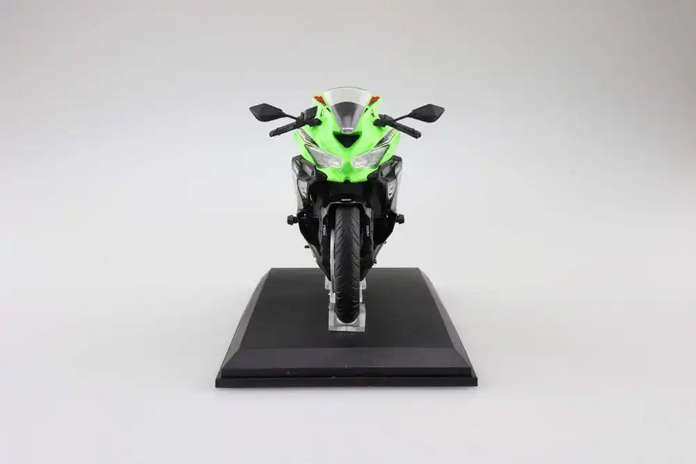 Diecast Bike Series Statue 1/12 Kawasaki Ninja ZX-25R Lime Green×Ebony 16 cm - Smalltinytoystore