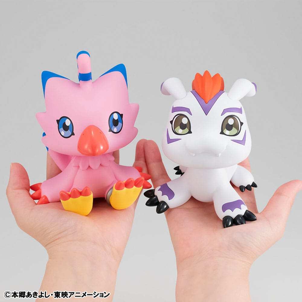Digimon Adventure Look Up PVC Statuen Piyomon & Gomamon 11 cm (with gift) - Smalltinytoystore