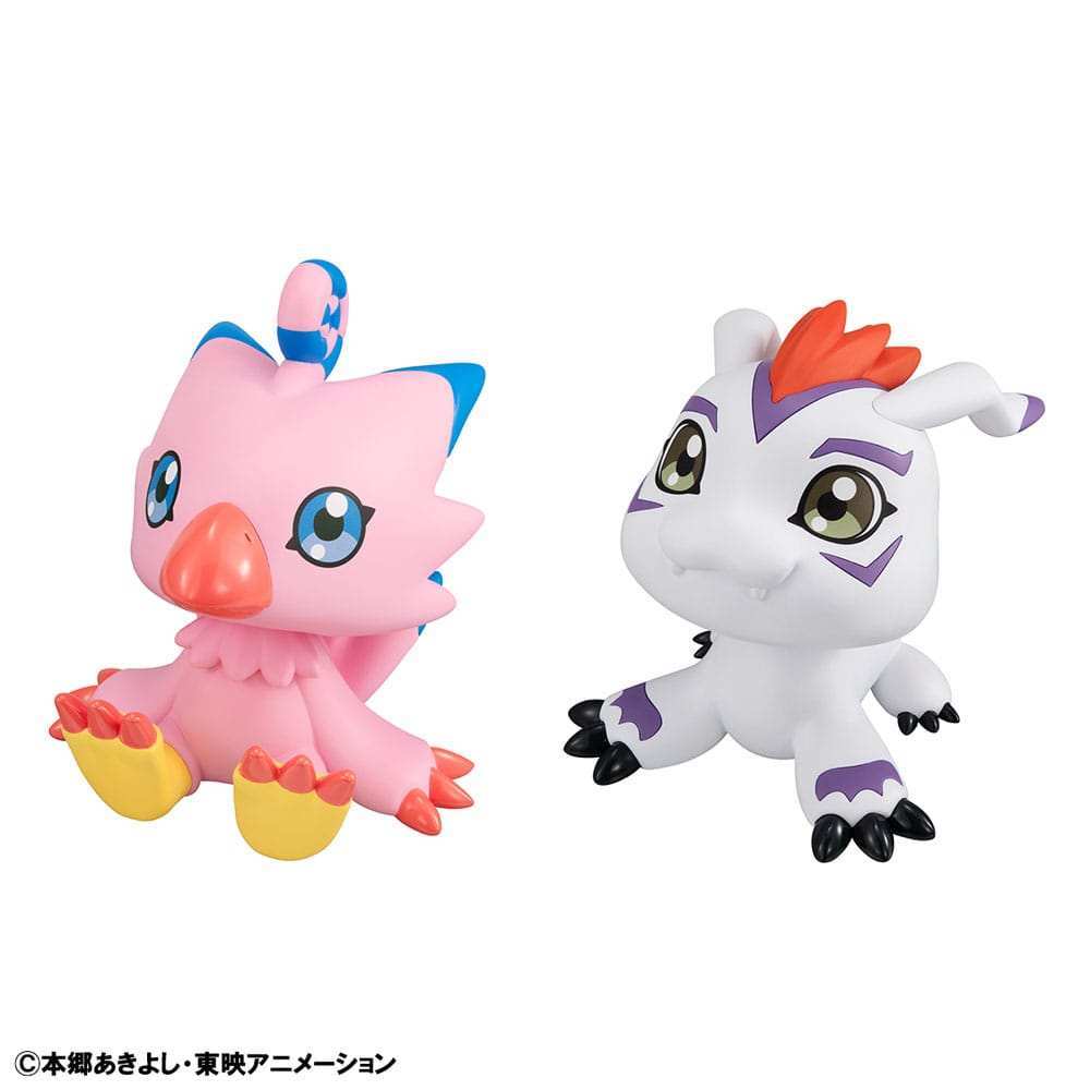 Digimon Adventure Look Up PVC Statuen Piyomon & Gomamon 11 cm (with gift) - Smalltinytoystore