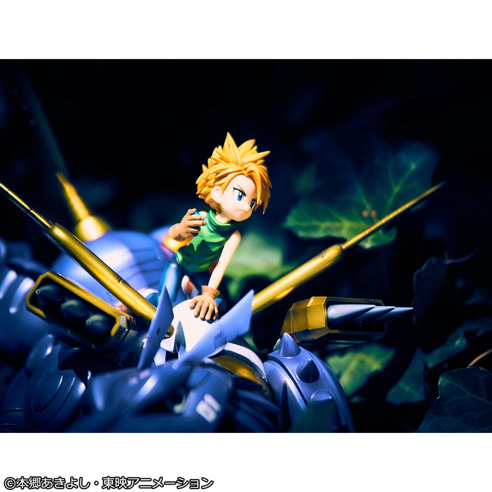 Digimon Adventure Precious G.E.M. Serie PVC Statue Metal Garurumon & Ishida Yamato 30 cm - Smalltinytoystore