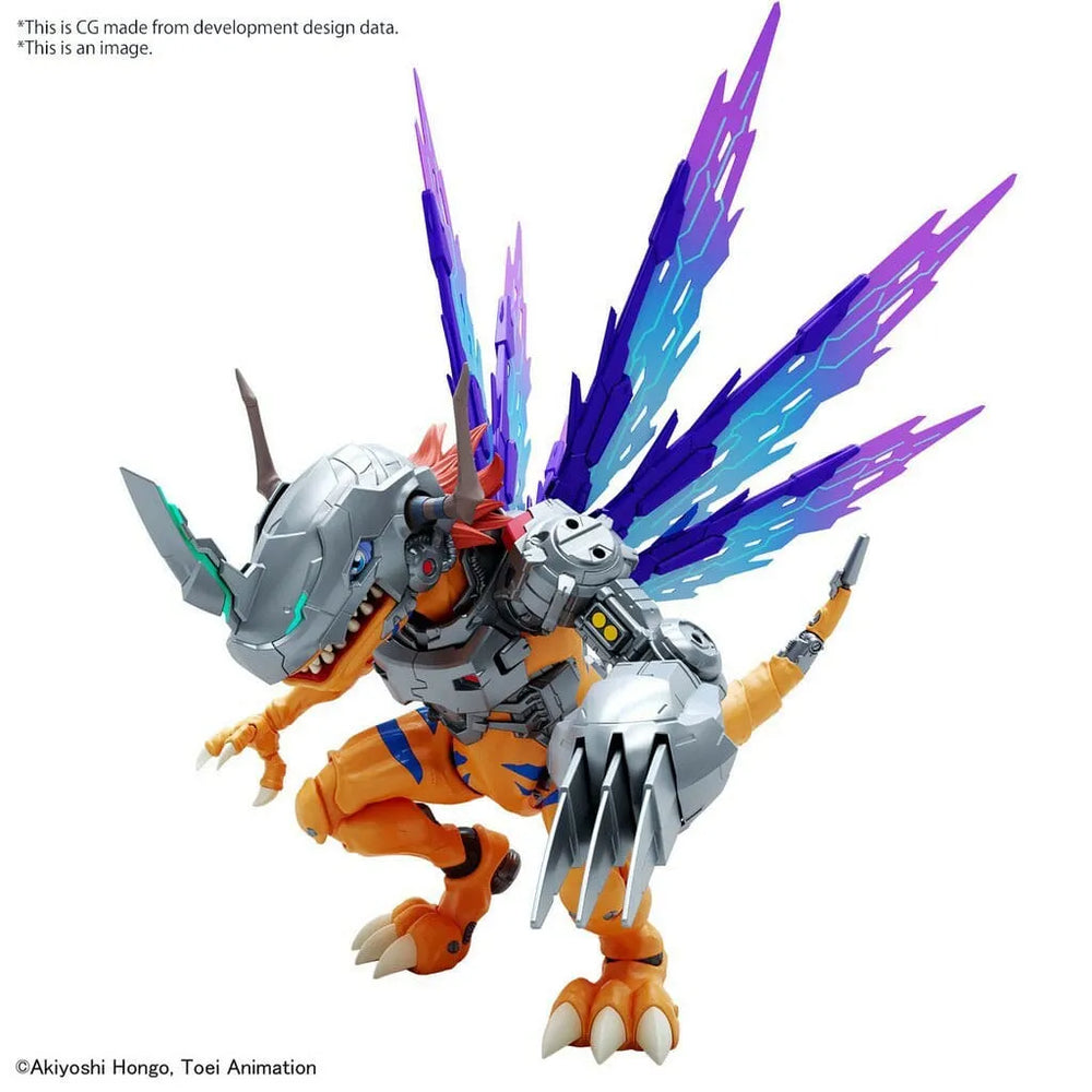 Digimon Figure-Rise Standard Plastic Model Kit Amplified Metalgreymon Vaccine - Smalltinytoystore