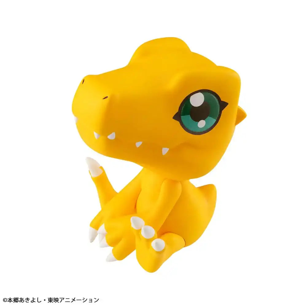 Digimon Look Up PVC Statue Agumon 11 cm - Smalltinytoystore