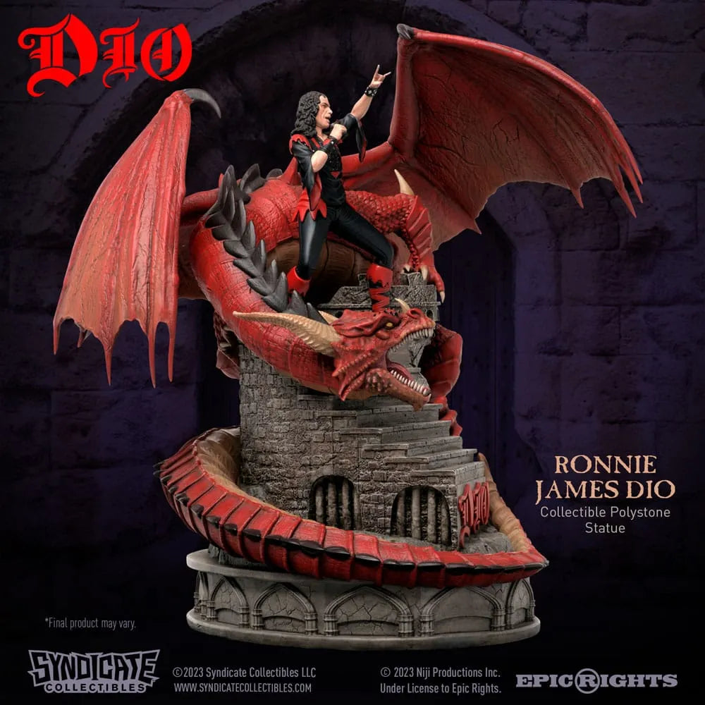 Dio Statue 1/10 Ronnie James Dio 36 cm - Smalltinytoystore