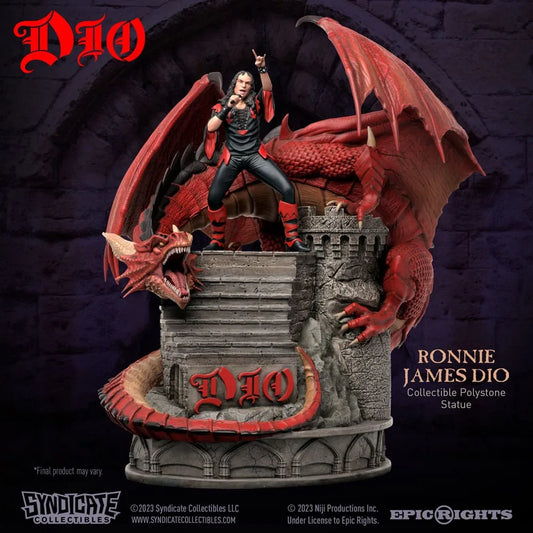 Dio Statue 1/10 Ronnie James Dio 36 cm - Smalltinytoystore