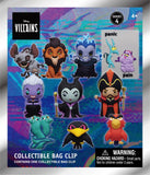 Disney 3D PVC-Taschenanhänger Villains Serie 4 Display (24) - Smalltinytoystore