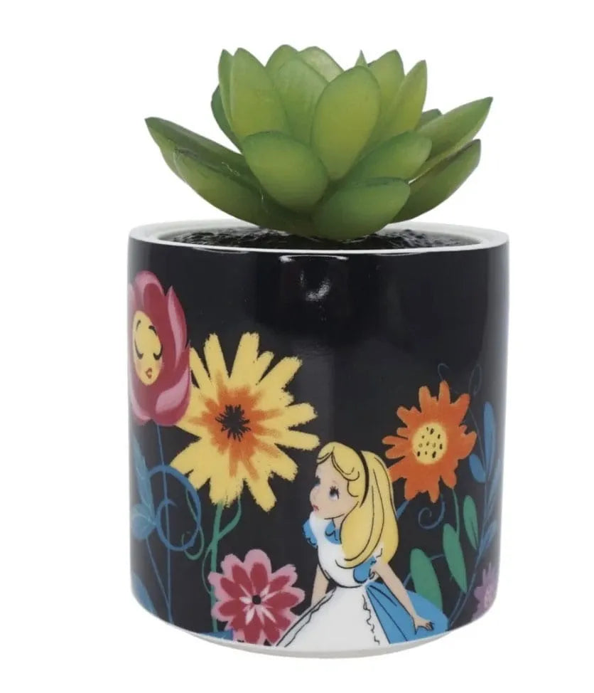 Disney: Alice in Wonderland Faux Plant in Pot - Smalltinytoystore