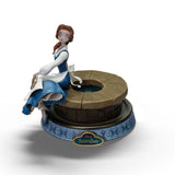 Disney Anime Princess Scale Statue Belle 15 cm - Smalltinytoystore