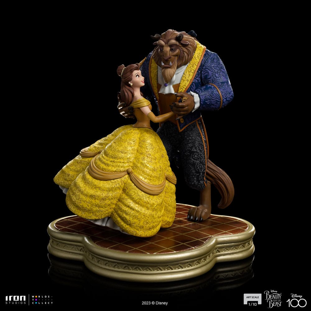 Disney Art Scale Statue 1/10 Beauty and the Beast 24 cm - Smalltinytoystore