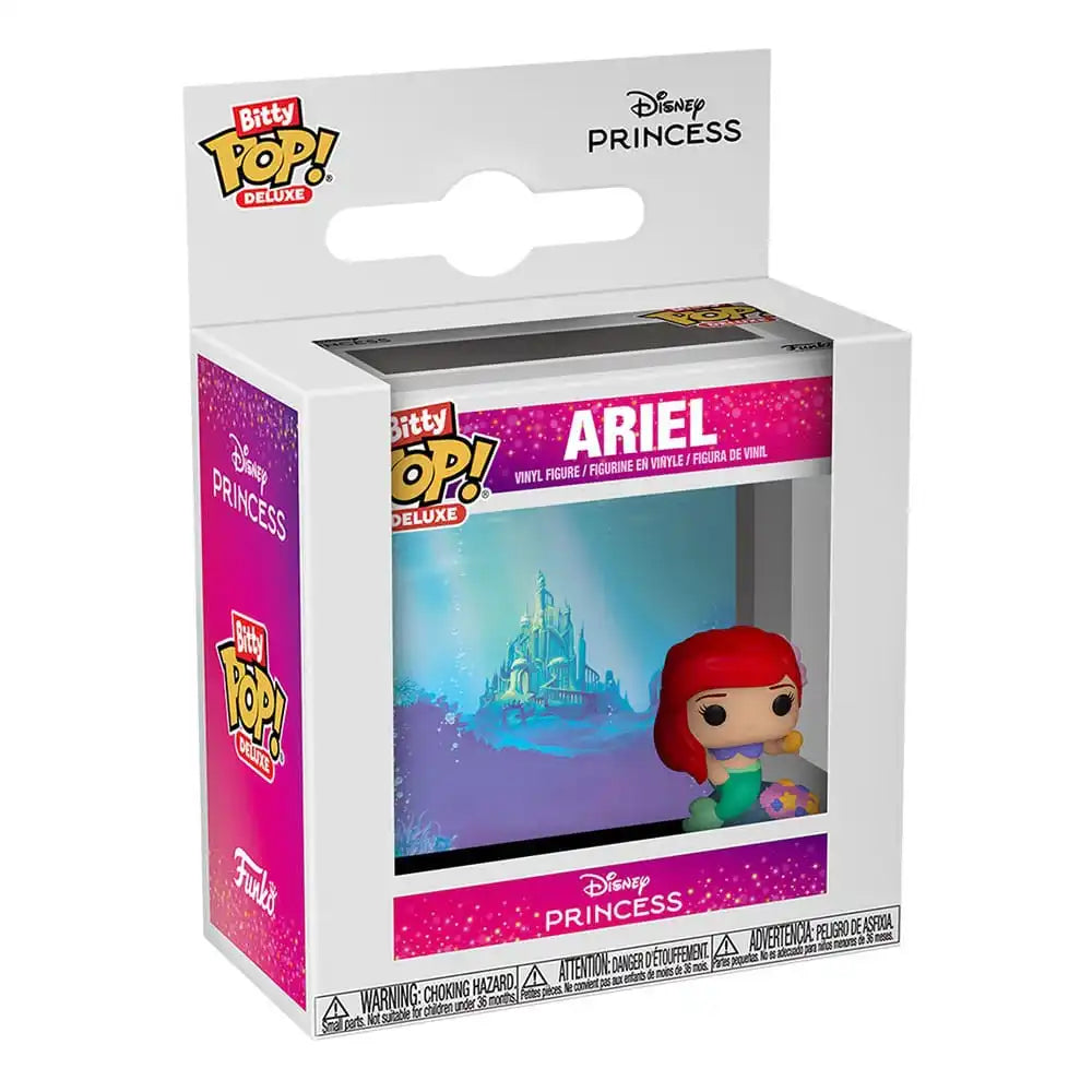Disney Bitty POP! Deluxe Vinyl Figuren Ariel(Under The Sea) Display (12) 2,5 cm - Smalltinytoystore