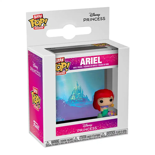 Disney Bitty POP! Deluxe Vinyl Figuren Ariel(Under The Sea) Display (12) 2,5 cm - Smalltinytoystore