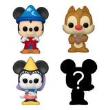 Disney Bitty POP! Vinyl Figuren 4er-Pack Sorcerer Mickey 2,5 cm - Smalltinytoystore