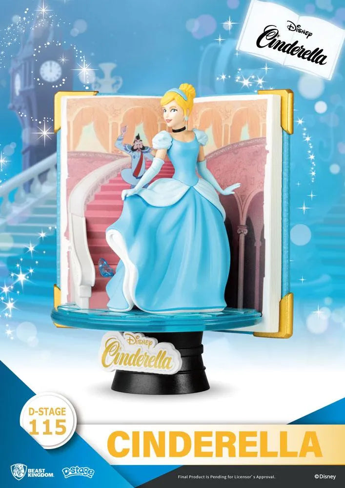 Disney Book Series D-Stage PVC Diorama Cinderella 13 cm - Smalltinytoystore