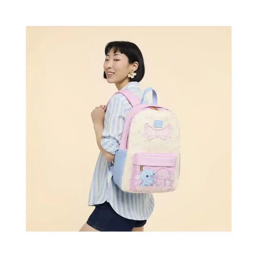 Disney by Loungefly Full-Size Nylon Rucksack Lilo & Stitch - Smalltinytoystore