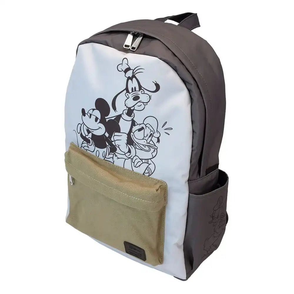 Disney by Loungefly Full-Size Nylon Rucksack Mickey and Friends Canvas - Smalltinytoystore