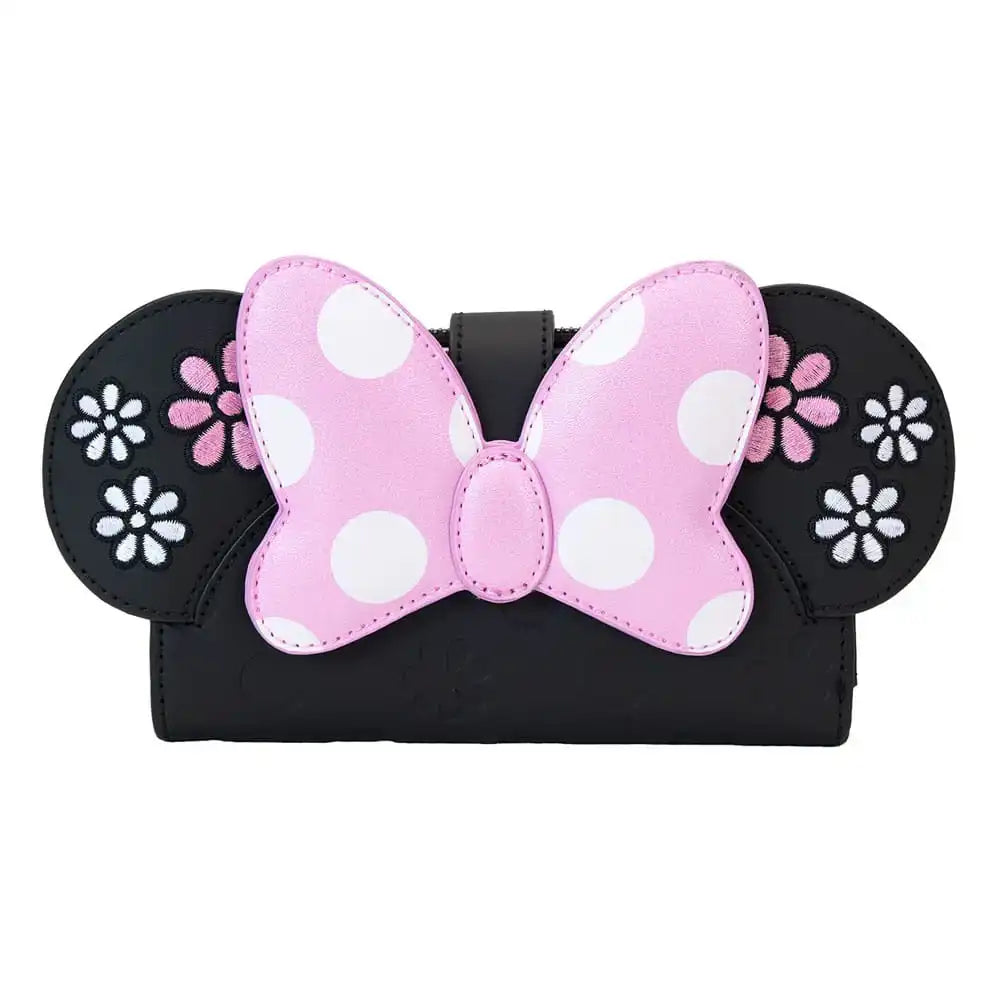 Disney by Loungefly Geldbeutel Minnie Floral Rock the Dots Flap - Smalltinytoystore