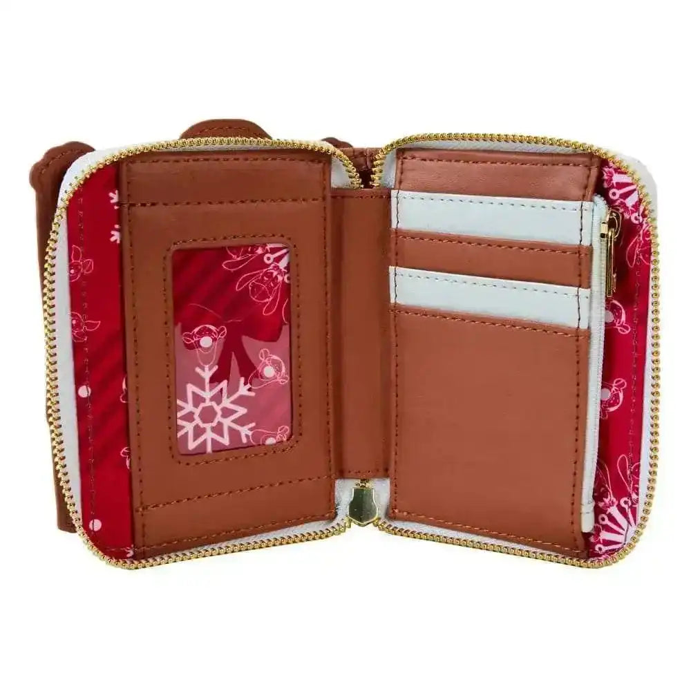 Disney by Loungefly Geldbeutel Winnie the Pooh and friends Holiday Scene - Smalltinytoystore