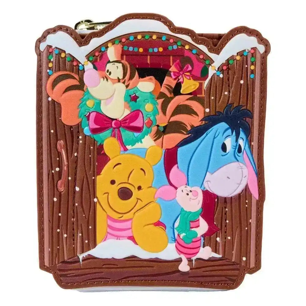 Disney by Loungefly Geldbeutel Winnie the Pooh and friends Holiday Scene - Smalltinytoystore