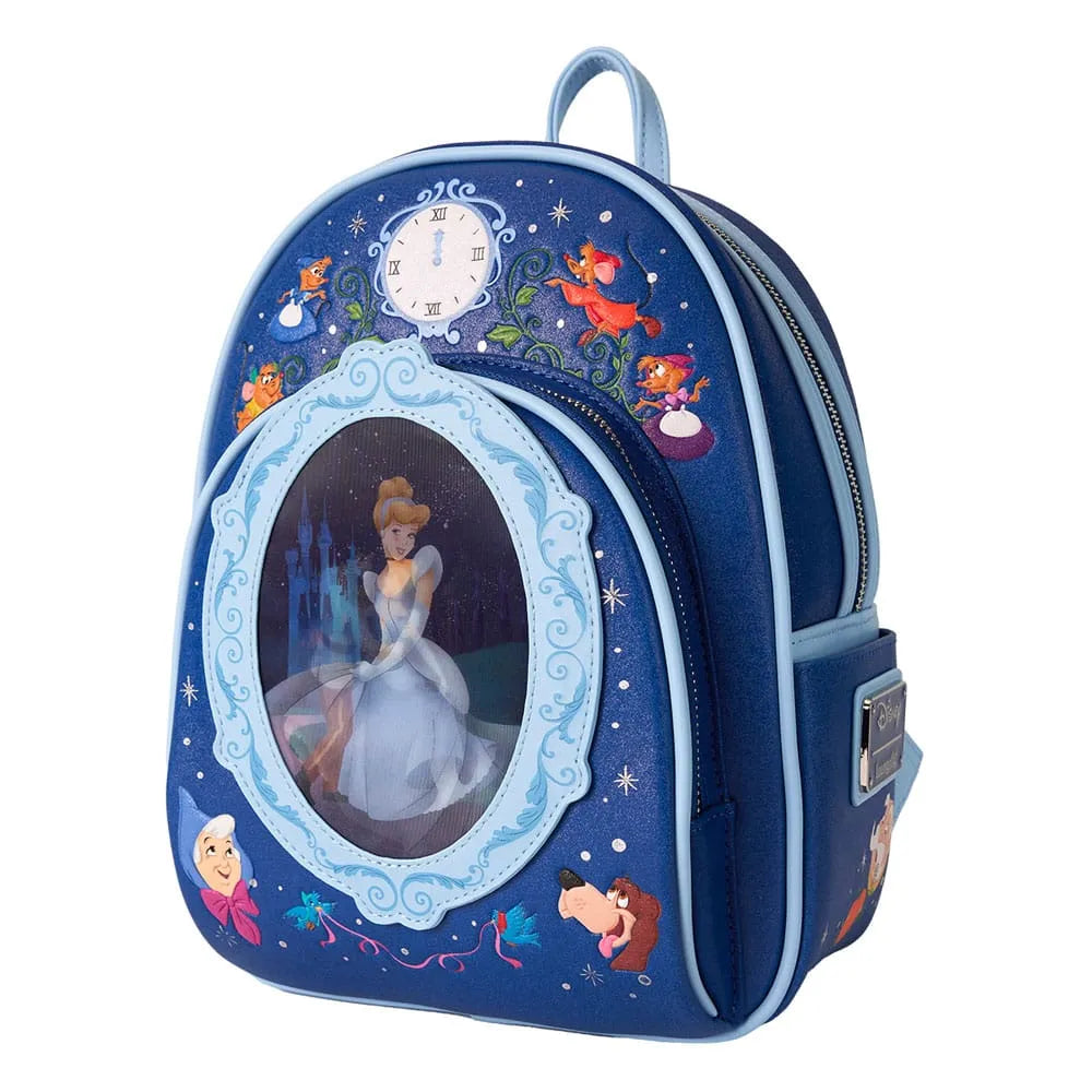 Disney by Loungefly Mini Rucksack 75th Anniversary Cinderella Lenticular - Smalltinytoystore